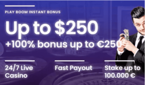 Mobiele app van Boom Casino